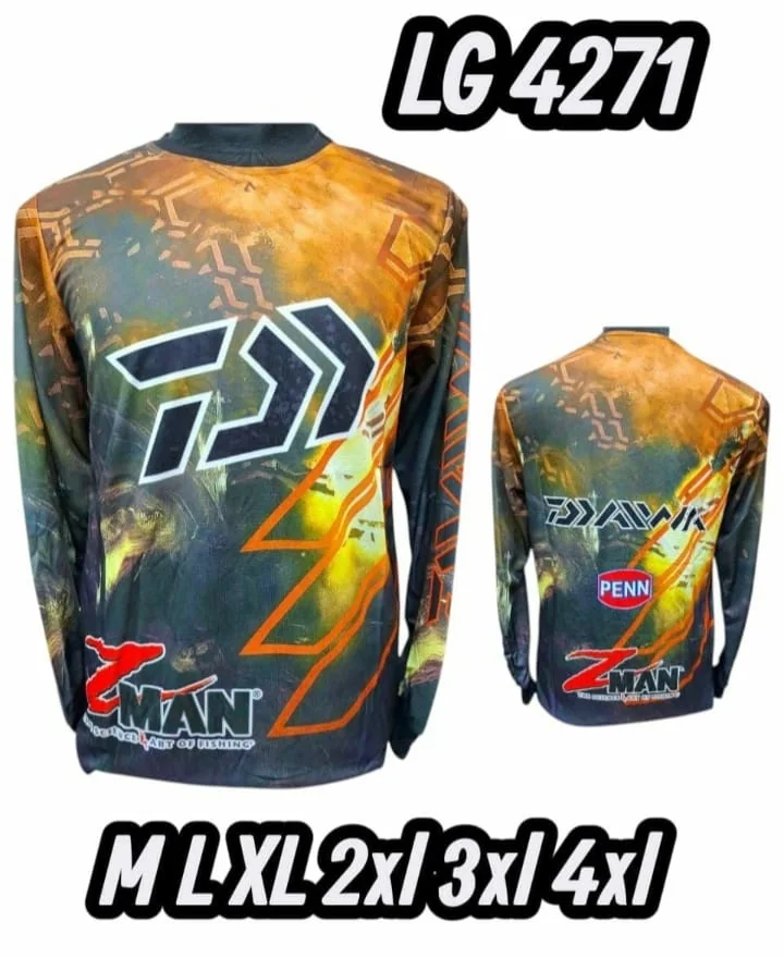 Custom fishing jersey design