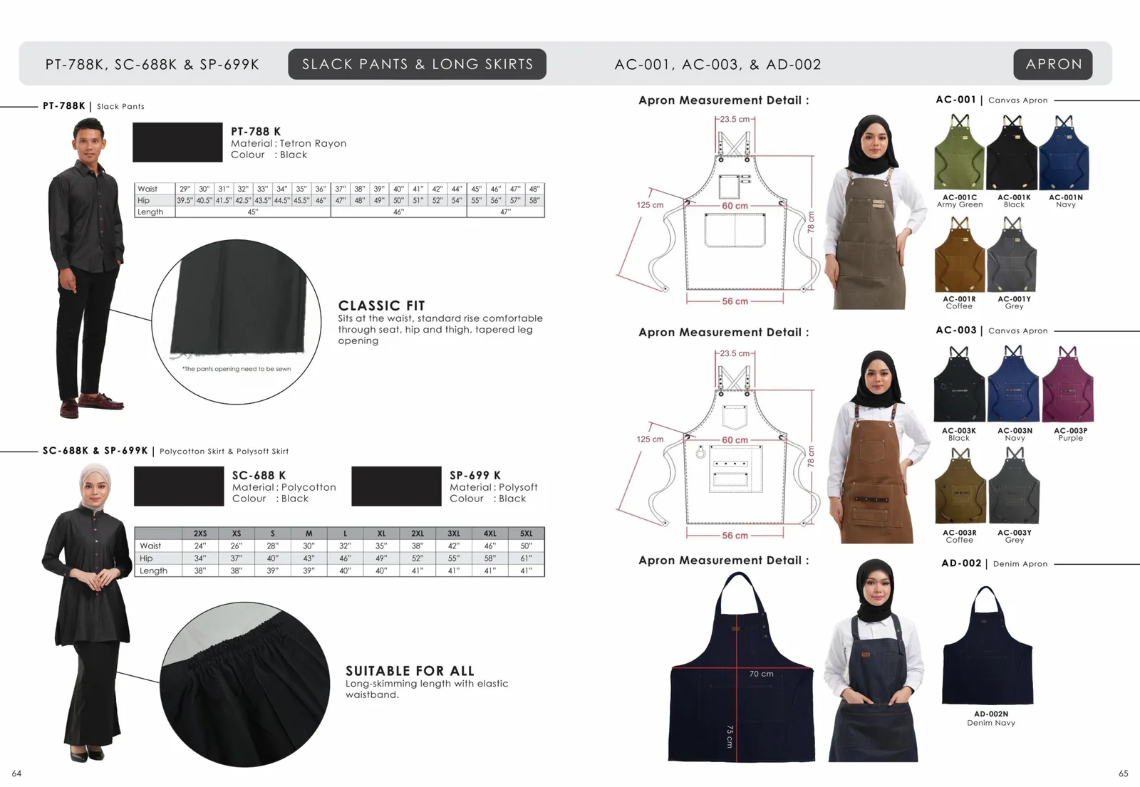 Halaman 34 katalog pilihan baju Heroku Jaya